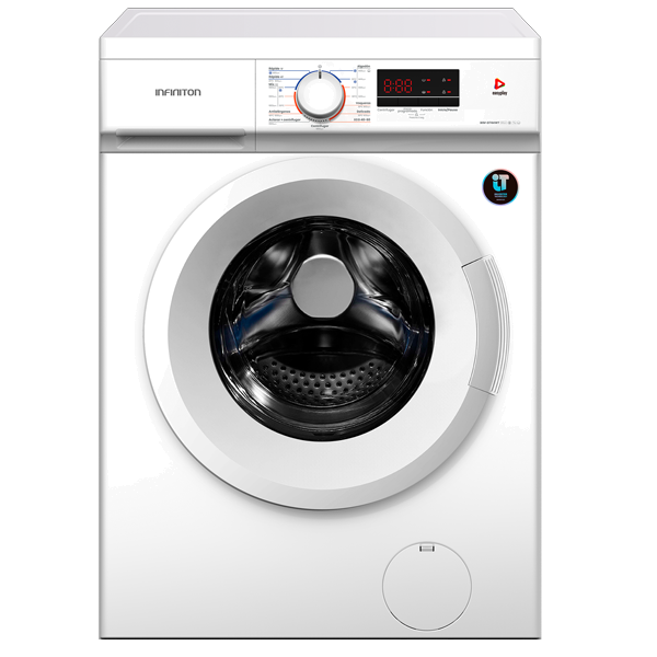 Máquina de Lavar Roupa Infiniton Wmd74awt | 7kg, 1400rpm, Classe A