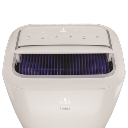 Ar Condicionado Portátil BEKO BP1125H | 3500W, Aquecimento, Wi-Fi