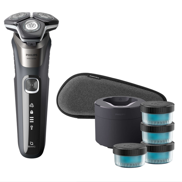 Máquina de Barbear PHILIPS S5887/69 | 60min, Wet & Dry