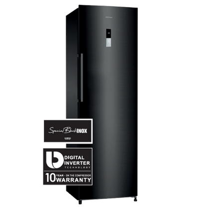 Frigorífico Sem Congelador Infiniton CL18BSTL | 375L, Classe E, Inox