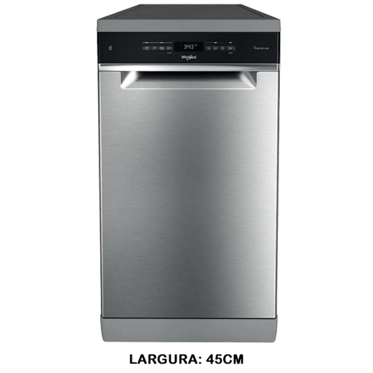 Máquina de Lavar Loiça Whirlpool WH6FB10BS7A0X | 10 talheres, Classe B