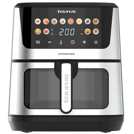 Fritadeira Taurus Air Fry Digital 360 XL | 8L, 2100W, 12 Programas