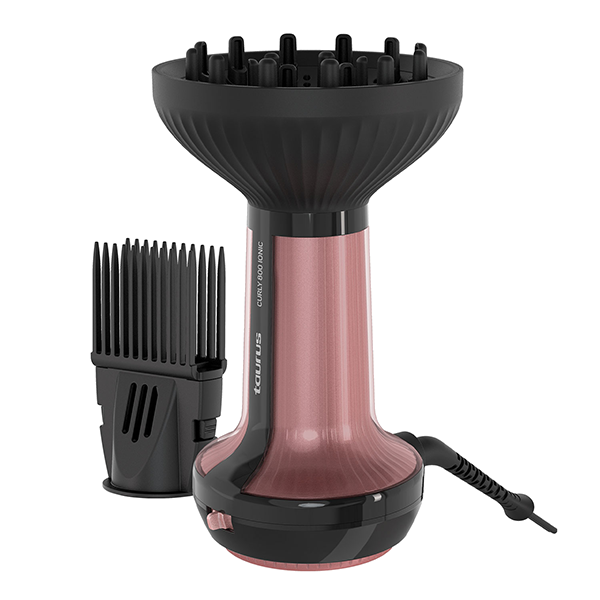 Secador Cabelo Taurus Curly 800 Ionic | Difusor Pro Curl, 800W, Iónico