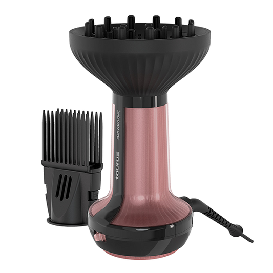 Secador Cabelo Taurus Curly 800 Ionic | Difusor Pro Curl, 800W, Iónico