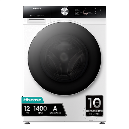Máquina de Lavar Roupa HISENSE WF7S1247BW | 12kg, 1400rpm