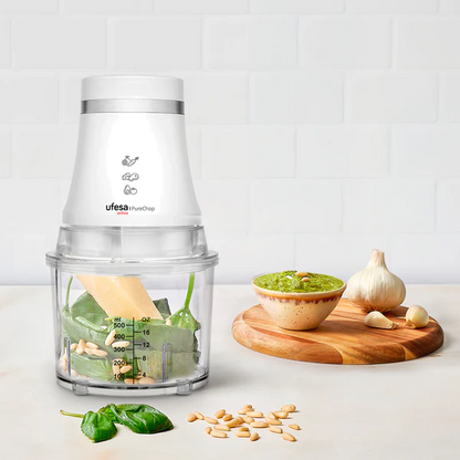 Picadora UFESA Purechop | 400W, 0.5L, 4 Lâminas