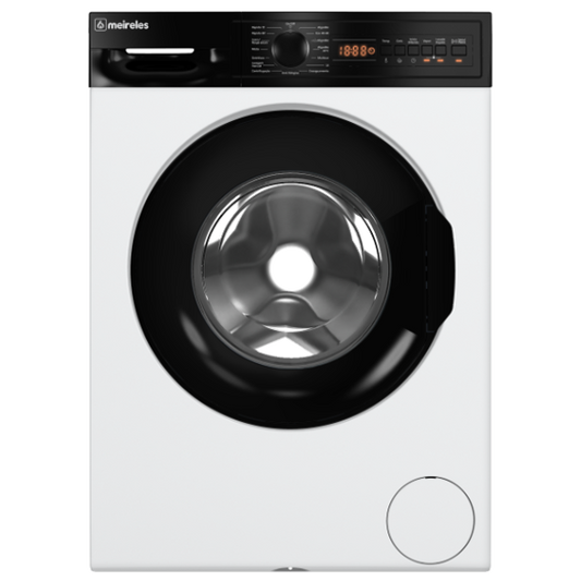 Máquina de Lavar Roupa Meireles MLR1484W | 8kg, 1400rpm