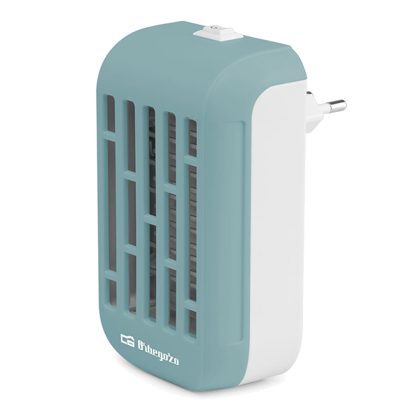 Electrocaçador ORBEGOZO MQ 1000 | Captador Insetos, UV, 20 m²