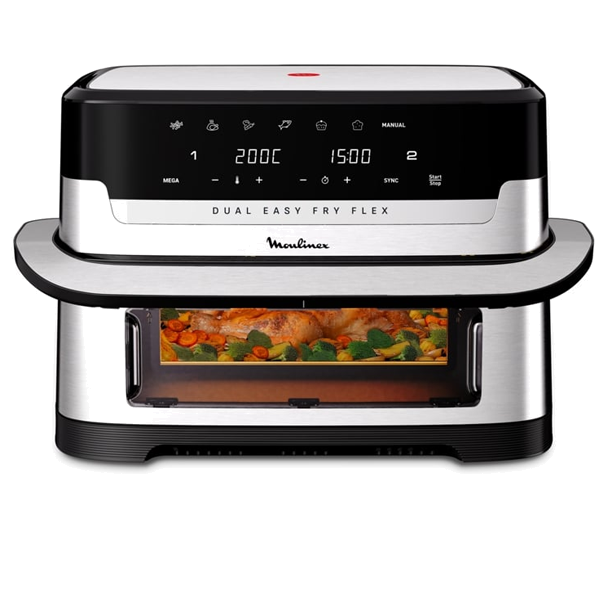 Fritadeira Moulinex Easy Fry Flex | 2700W, 9L, 11 Funções