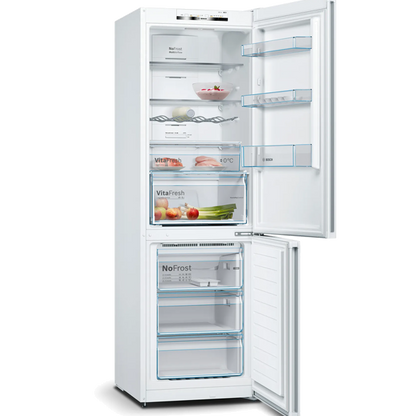 Frigorífico Combinado Bosch KGN36VWDB | 326L, Classe D, 36dB