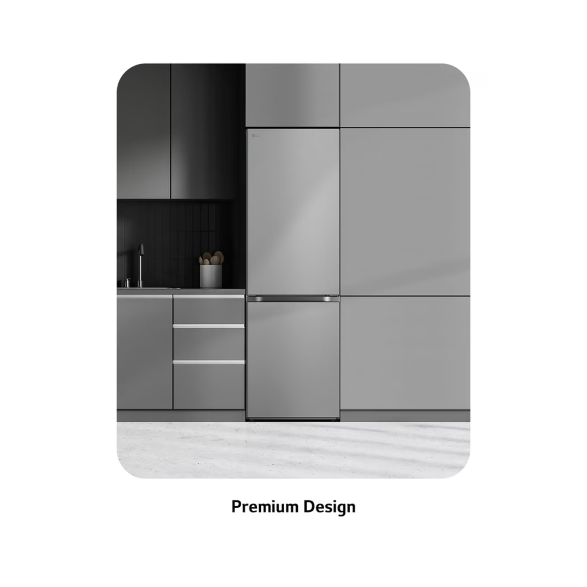 Frigorífico Combinado LG GBV3100CPY | 344L, No Frost, Classe C