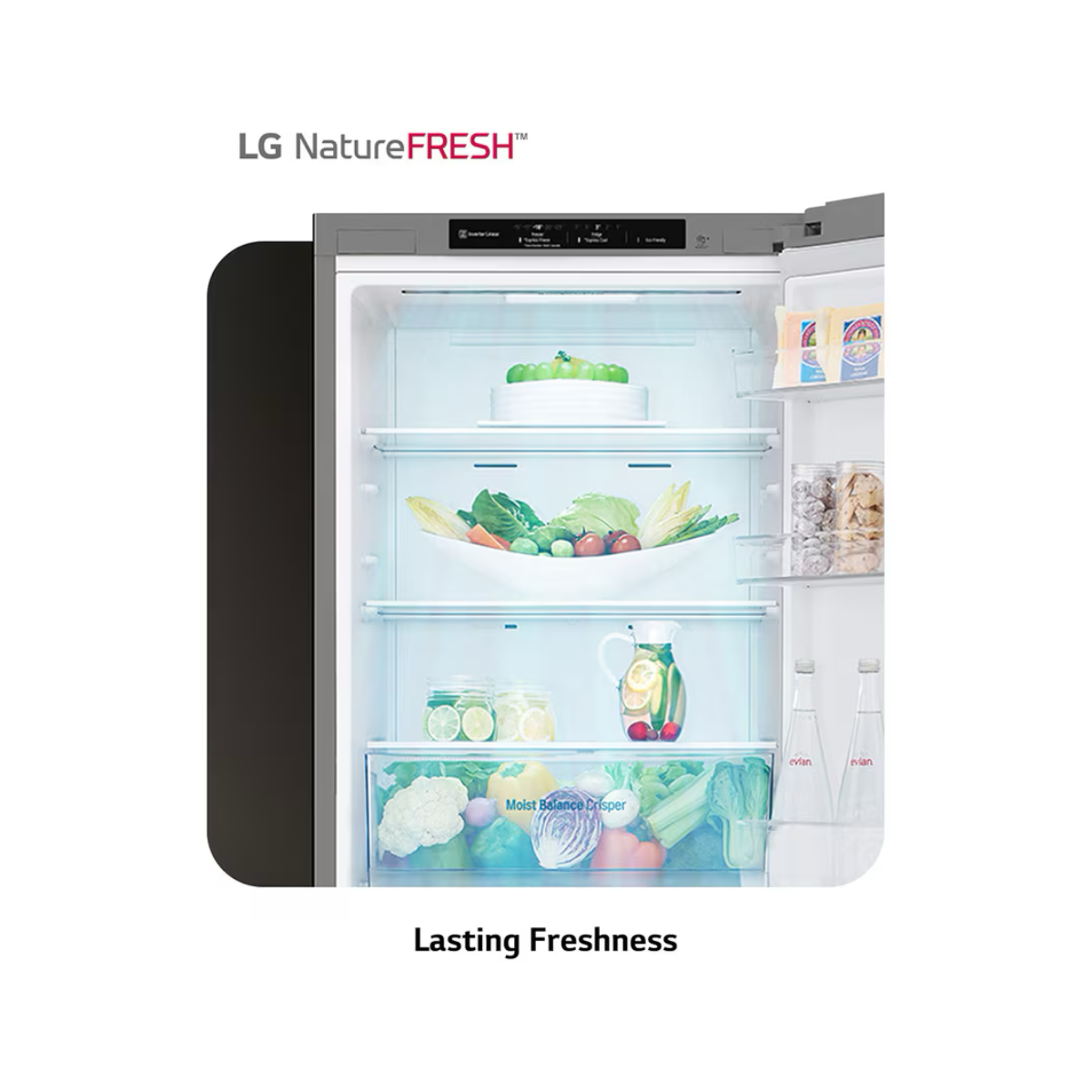 Frigorífico Combinado LG GBV3100CPY | 344L, No Frost, Classe C