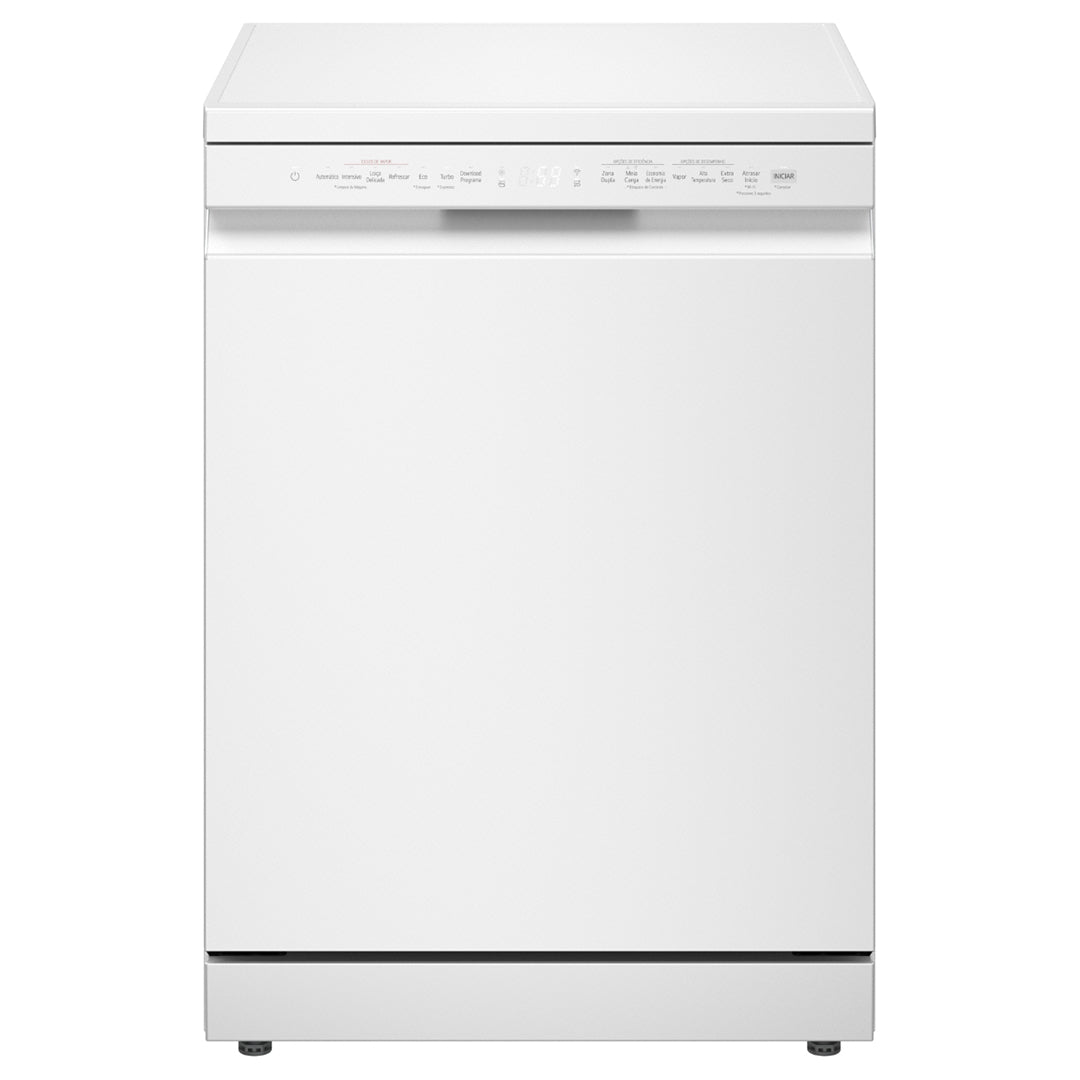 Máquina de Lavar Loiça LG DF273FW | 14 talheres, 7 prog., Branco
