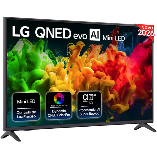 TV LG 43QNED81B6C | 43", QNED MiniLED, 4K, webOS 26