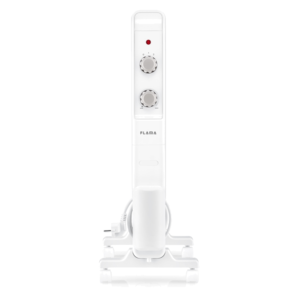 Radiador Mica FLAMA 2331fl | 1500W, IP24, Termóstato regulável