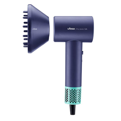 Secador Cabelo UFESA Pro Ionic Silk | Motor digital, Íons, Jato frio