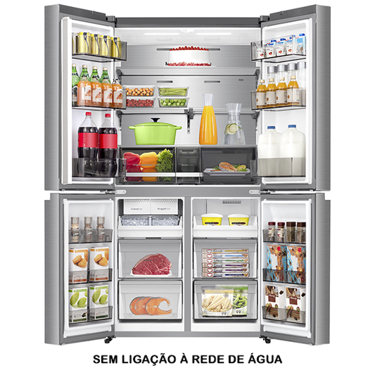 Frigorífico Side-by-Side Hisense RQ5P640SYSD | 640L, D