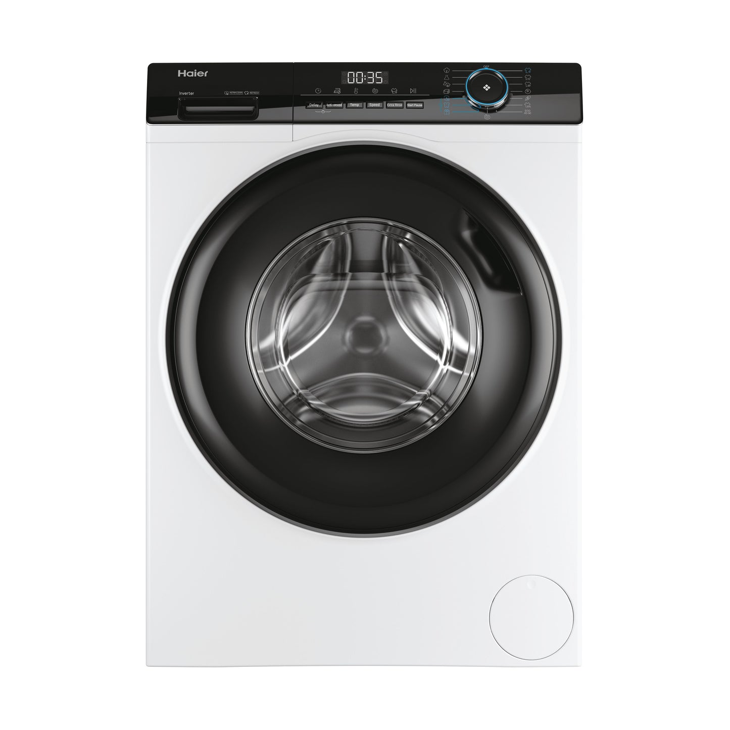 Máquina de Lavar Roupa Haier HW-90-BP-14939-S | 9kg, 1400rpm, Classe A