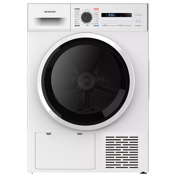 Secador de Roupa INFINITON SD-BC8EWN | 8 kg, Bomba de Calor, E