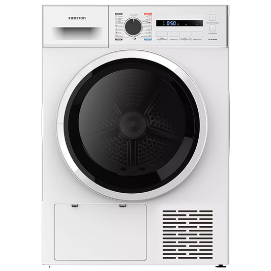 Secador de Roupa INFINITON SD-BC8EWN | 8 kg, Bomba de Calor, E