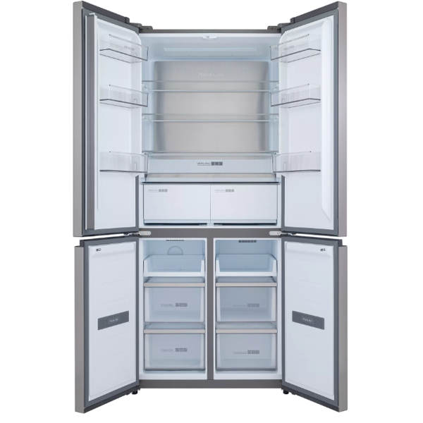 Frigorífico Americano INFINITON AMCB-580CD90XEH | 456L, E, Inox