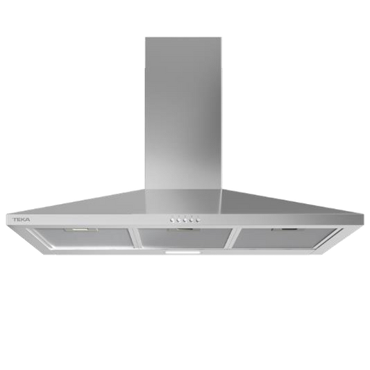 Exaustor de Parede TEKA DBB 94140 KOS IX | 90cm, 410m3/h, Classe B