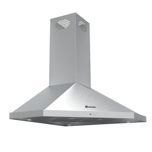 Exaustor de Parede MEIRELES MEP 101 X | 700 m3/h, 90cm, Classe C