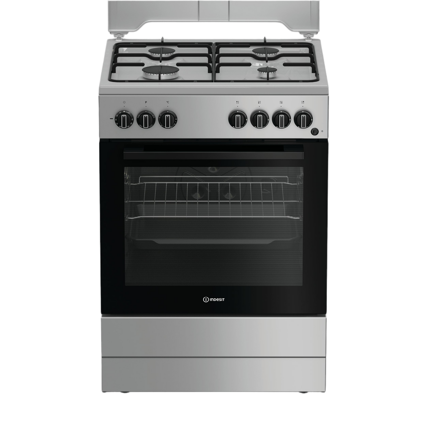 Fogão Indesit I6G3PMS | 4 Zonas, Forno Elétrico, 73L