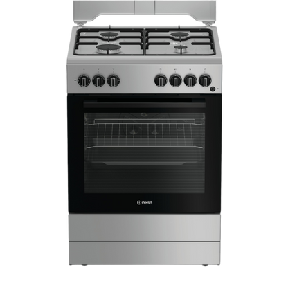 Fogão Indesit I6G3PMS | 4 Zonas, Forno Elétrico, 73L