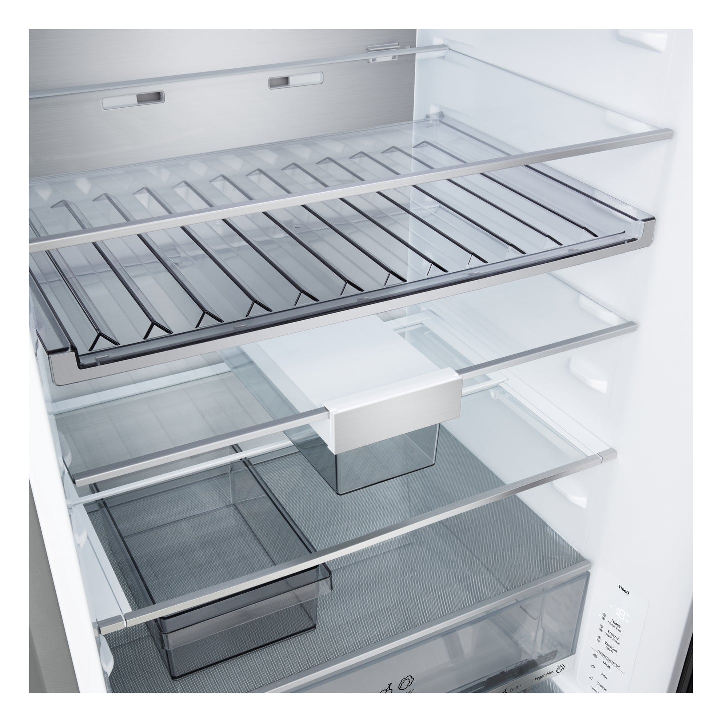 Frigorífico Combinado LG GBBW726CMB | 465L, C, No Frost