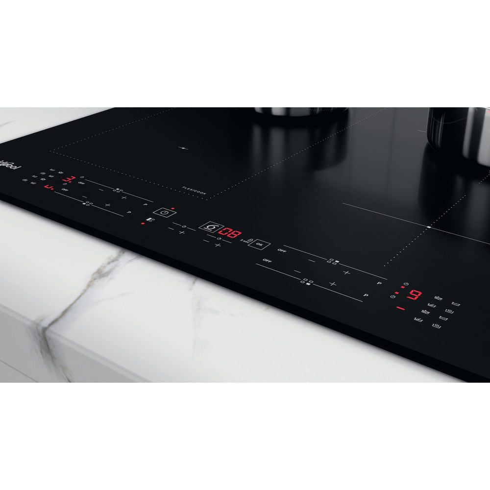 Placa de Indução Whirlpool WL B1160 BF | 4 Zonas, 7200 W, 59 cm