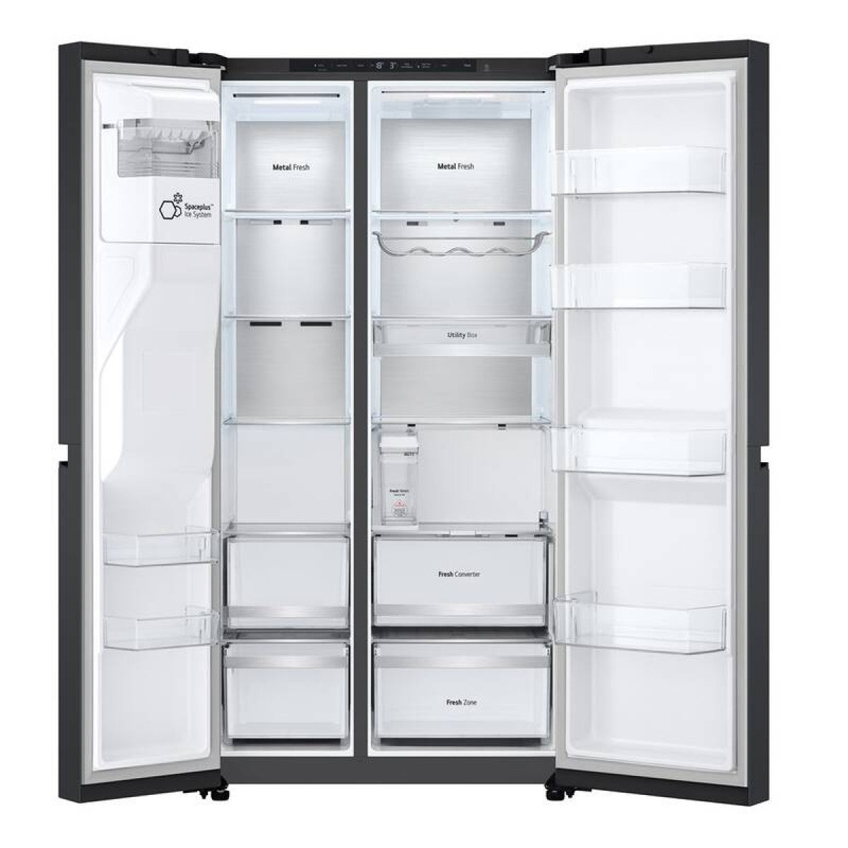 Frigorífico Americano LG GSLE91EVAC | 628L, No Frost, Classe C