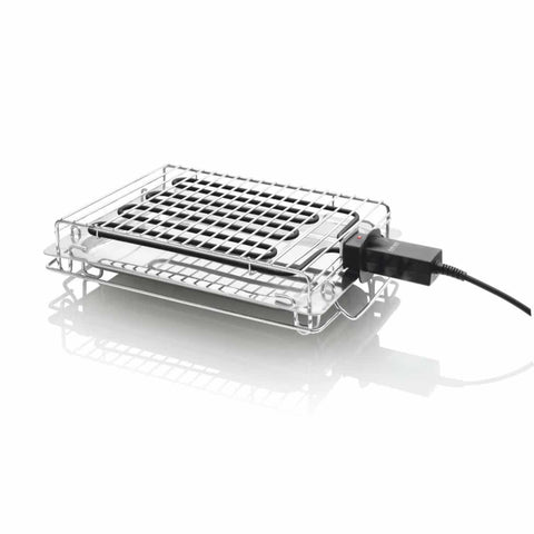 Grelhador Elétrico HAEGER NEW ALABAMA 2400W | 2400W, Inox, Fácil de Limpar