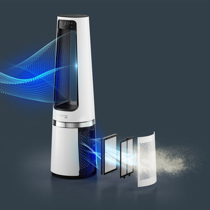 Purificador Ar Rowenta QU5060F0 | 3 em 1, 2100W, Auto off