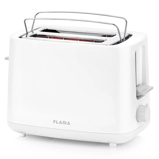 Torradeira Flama Easyline | 2 Fendas, 750W, Branca