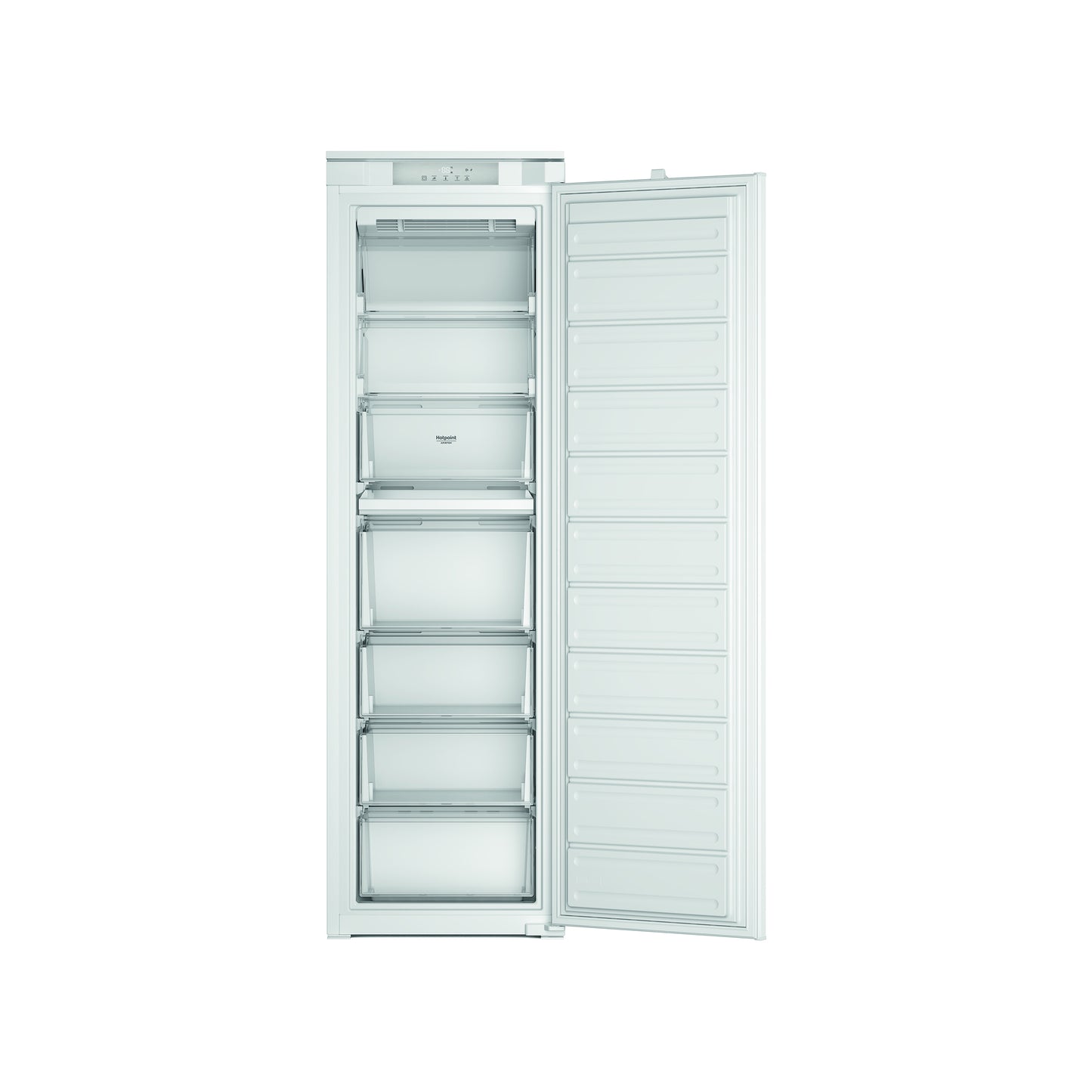 Congelador Vertical Encastre Hotpoint HASD18F013A1 | 209L, No Frost, E