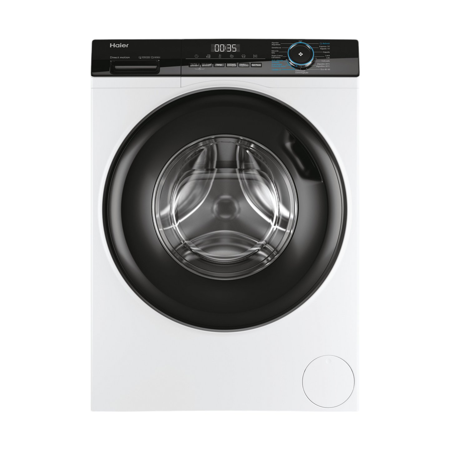 Máquina de Lavar Roupa Haier HW80-B14939-IB | 15 Programas, Direct Motion
