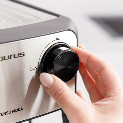 Máquina de Café Expresso Taurus Intenso Moka | 850W, 20 bar, 1.6L