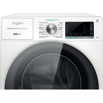 Máquina de Lavar Roupa Whirlpool W8W846WR | 8kg, Classe A