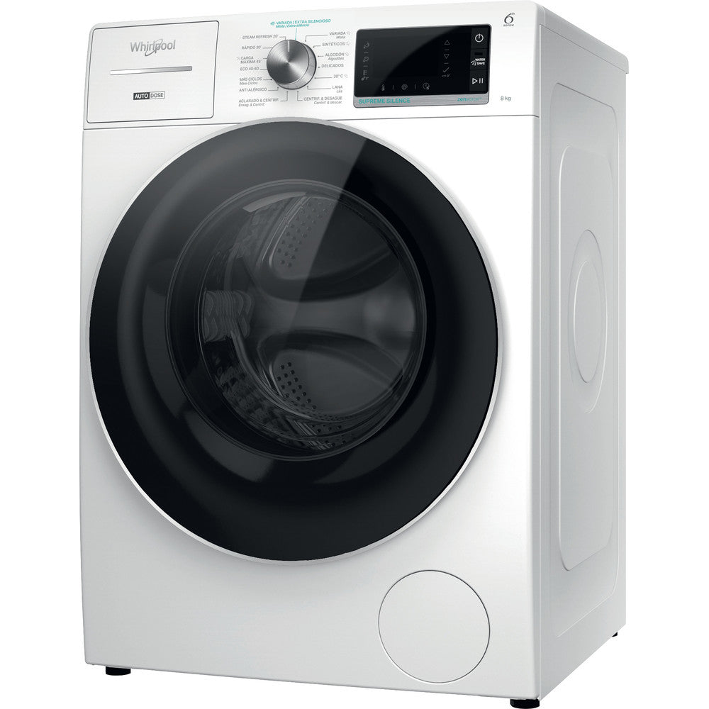 Máquina de Lavar Roupa Whirlpool W8W846WR | 8kg, Classe A