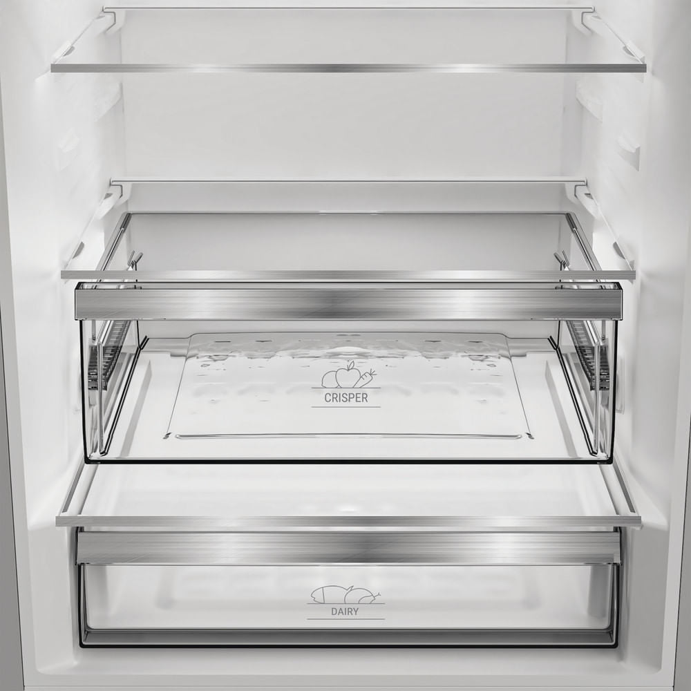 Frigorífico Combinado Hotpoint HPAK26472XP5E | 475L, Inox, Classe D