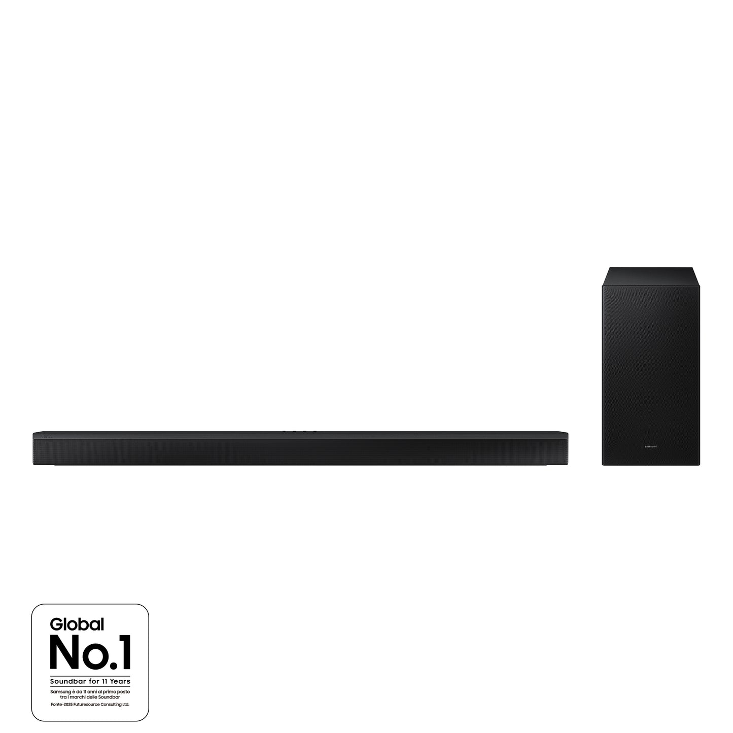 Soundbar Samsung HW-B750D/ZF | 5.1 canais, Subwoofer sem fios