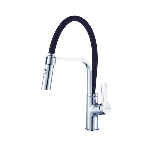 Torneira Misturadora Edesa Victoria Cromo | 360º, Duche, Aço Inox