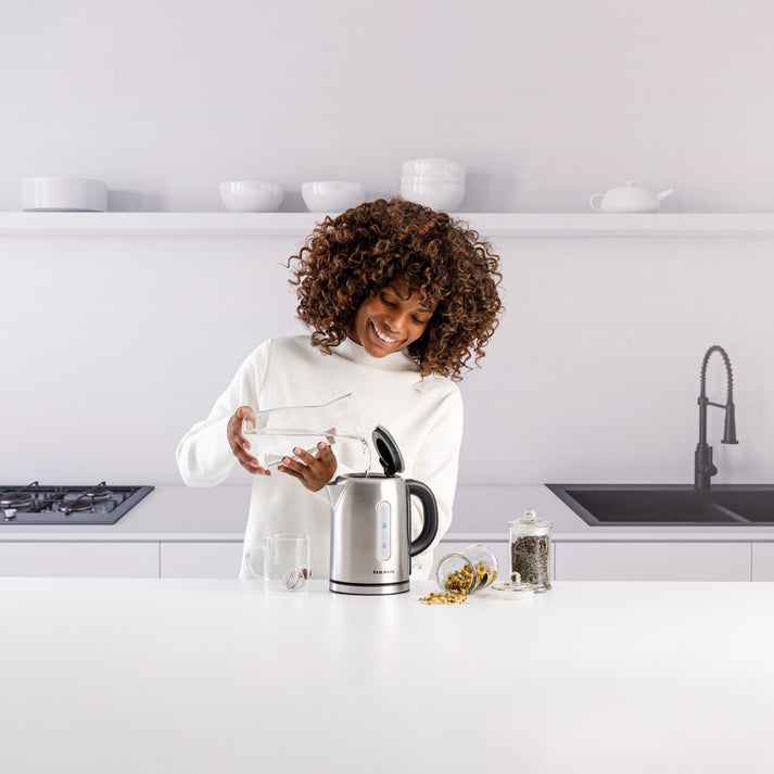 Chaleira Elétrica Taurus Selene Compact | 1L, 2400W, Aço Inox