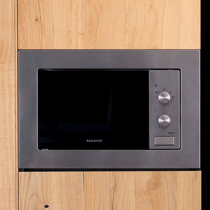 Micro-ondas Encastre Taurus MO20IXM | 20L, Grill, Inox