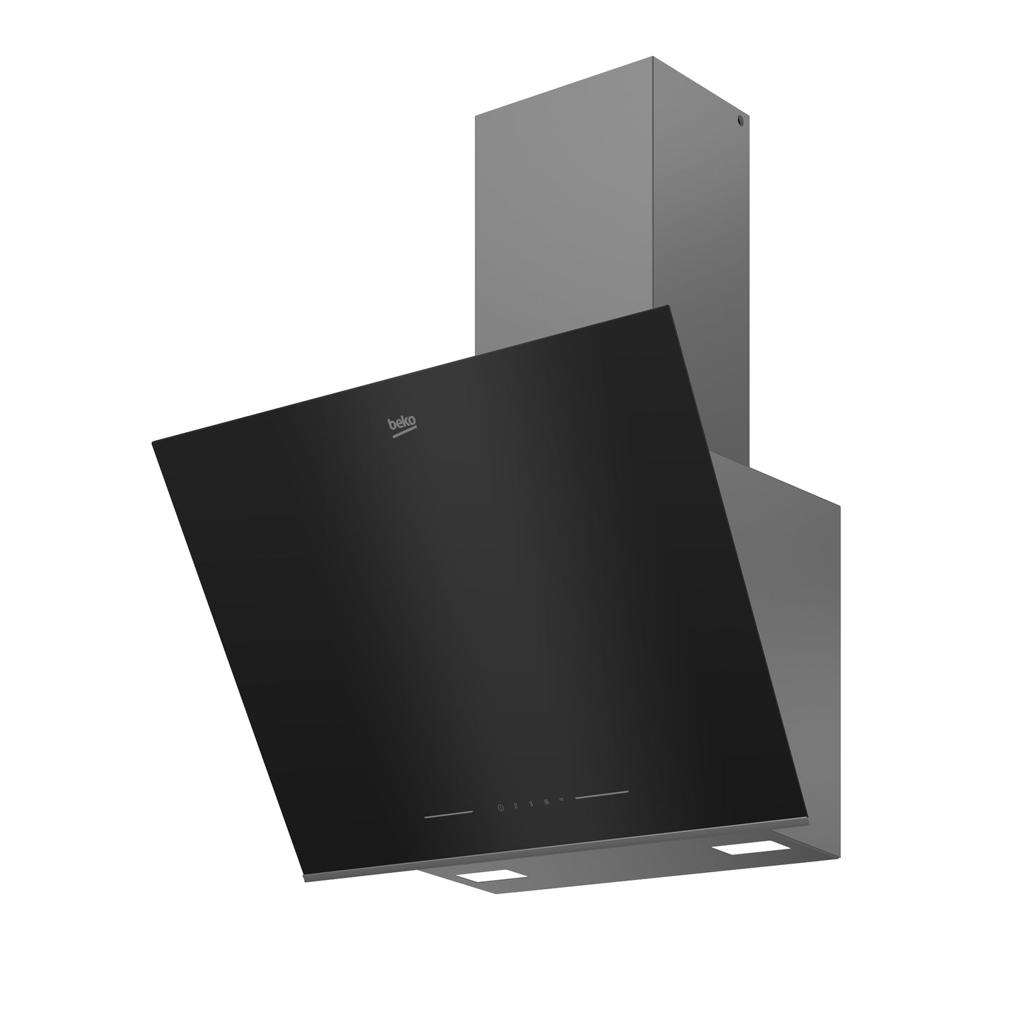 Exaustor Chaminé BEKO Bhca66641Bbhs | 445 m³/h, Preto, 60 cm