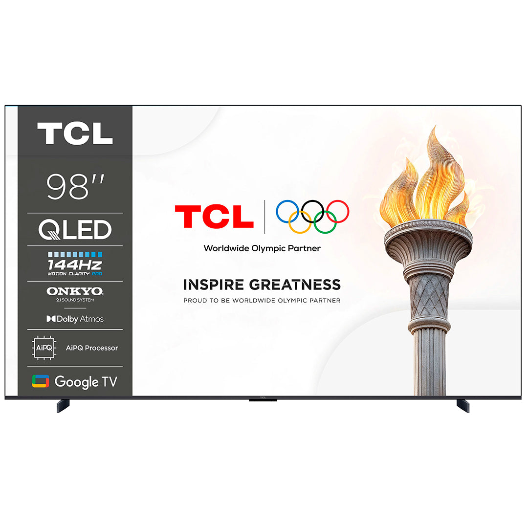 TV QLED TCL 98P8K | 98", 4K, Google TV
