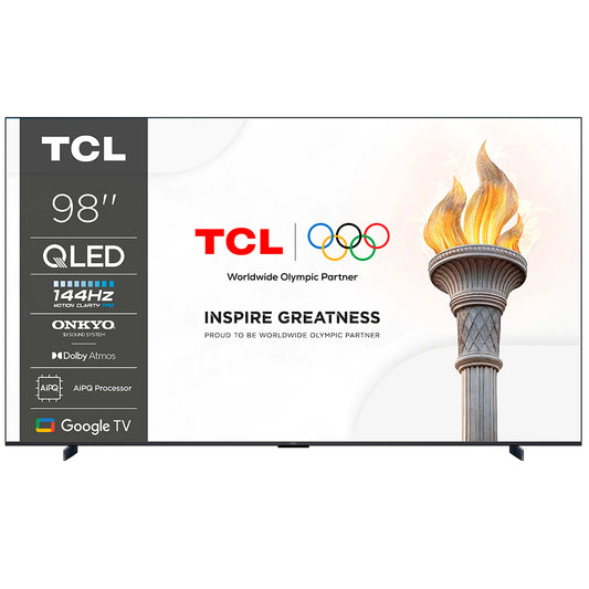 TV QLED TCL 98P8K | 98", 4K, Google TV