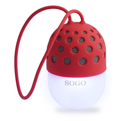 Coluna de Som Sogo ALTSS8245R | Bluetooth, 10m, Vermelho