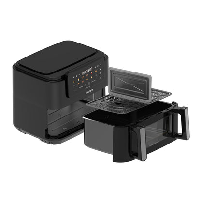 Fritadeira Haeger Super Cook 10L | 10L, 2 Cubas, 2600W